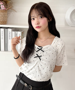 ホワイト モデル：155cm F着用