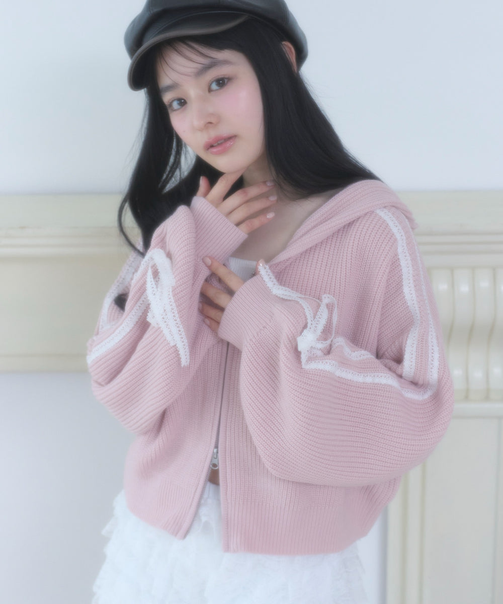 ピンク モデル：160cm F着用