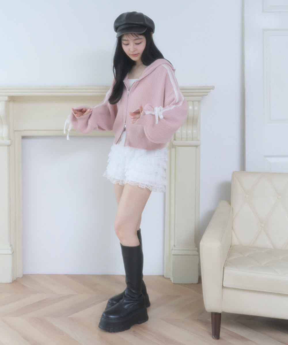 ピンク モデル：160cm F着用