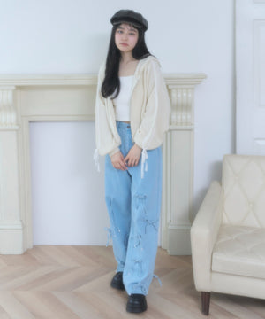 ホワイトアイボリー モデル：160cm F着用