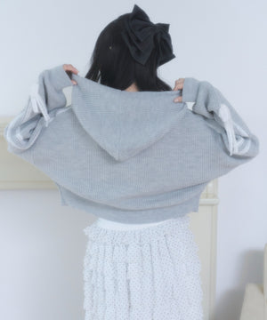 杢グレー モデル：160cm F着用