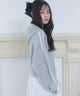 杢グレー モデル：160cm F着用