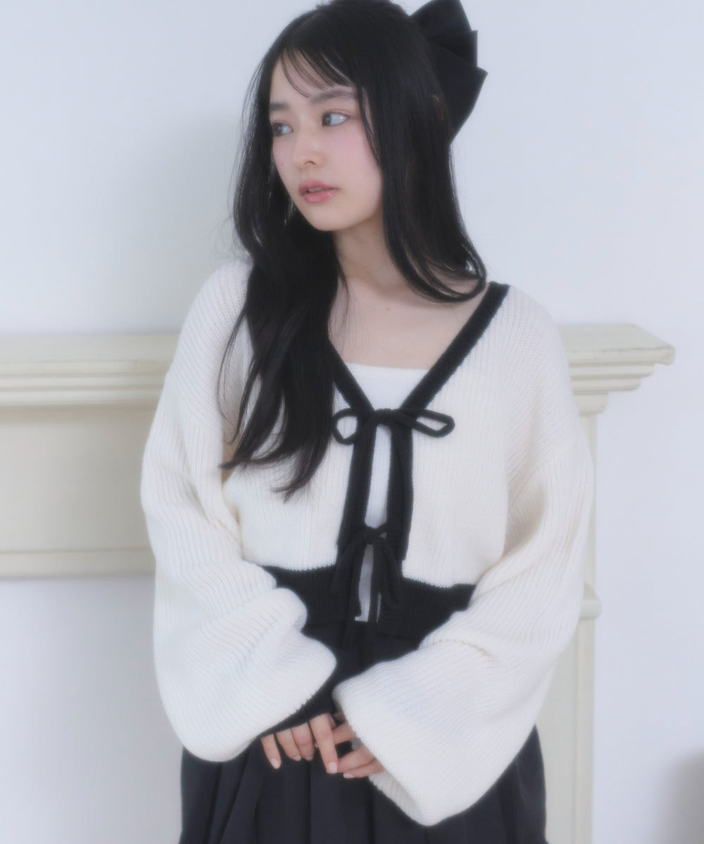 オフホワイト モデル：160cm F着用