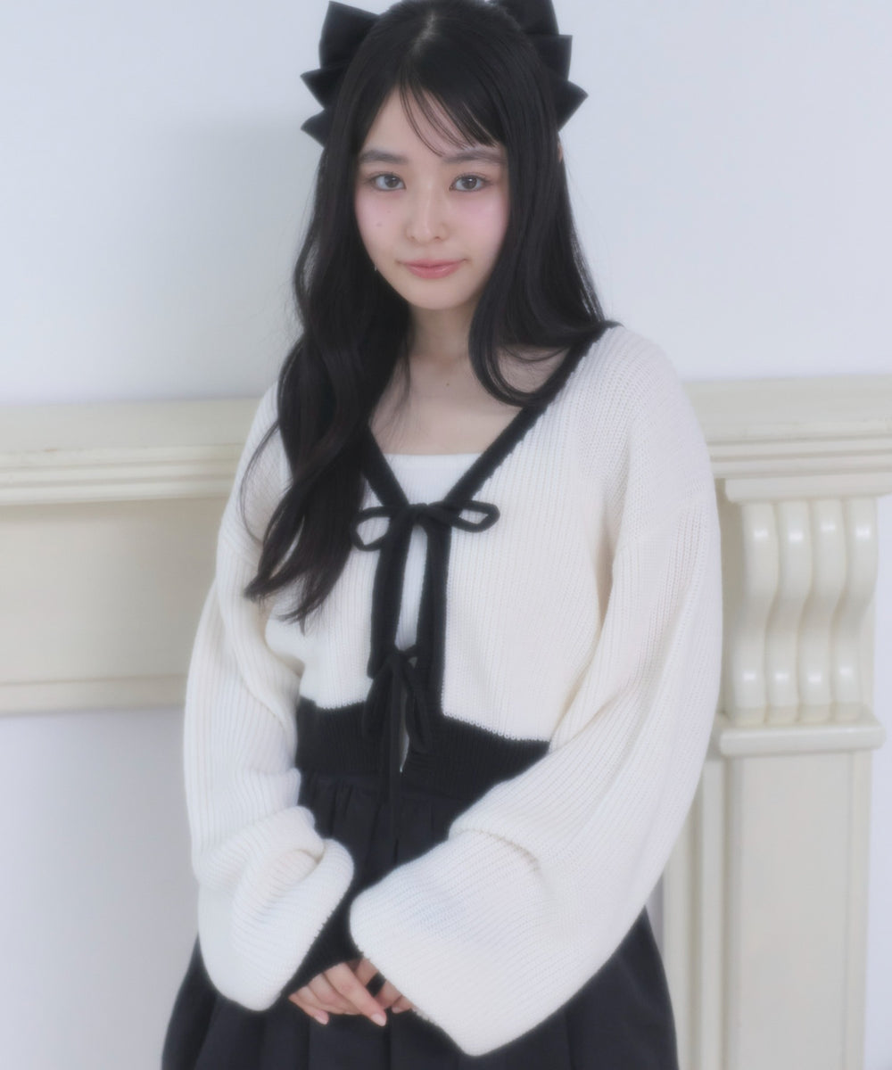 オフホワイト モデル：160cm F着用