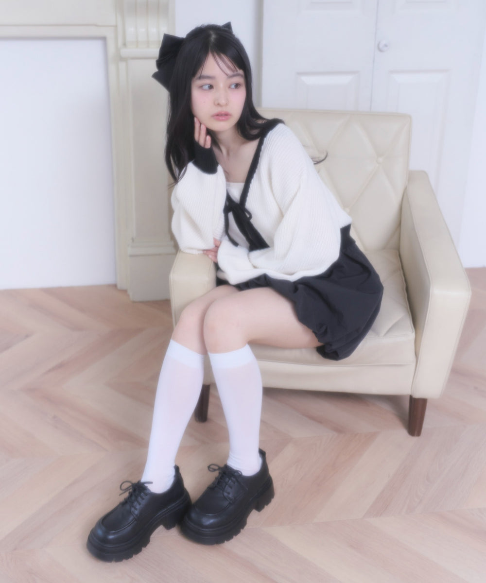 オフホワイト モデル：160cm F着用