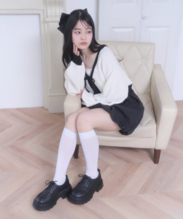 オフホワイト モデル：160cm F着用