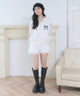 ホワイトアイボリー モデル：160cm F着用