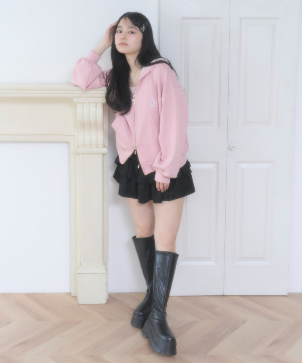 ピンク モデル：160cm F着用