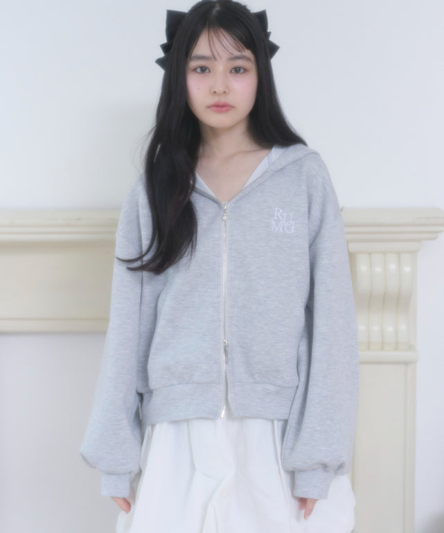 杢グレー モデル：160cm F着用