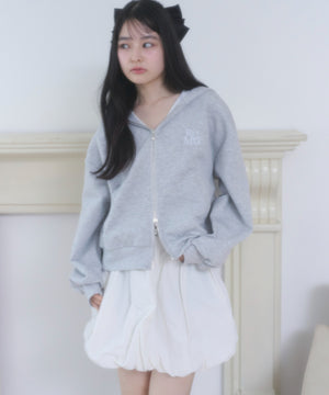 杢グレー モデル：160cm F着用