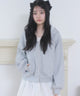 杢グレー モデル：160cm F着用