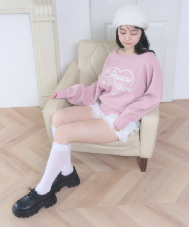 ピンク モデル：160cm F着用