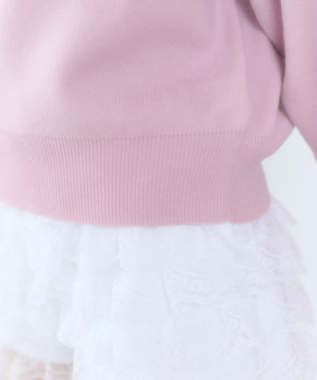 ハートワンショルニット