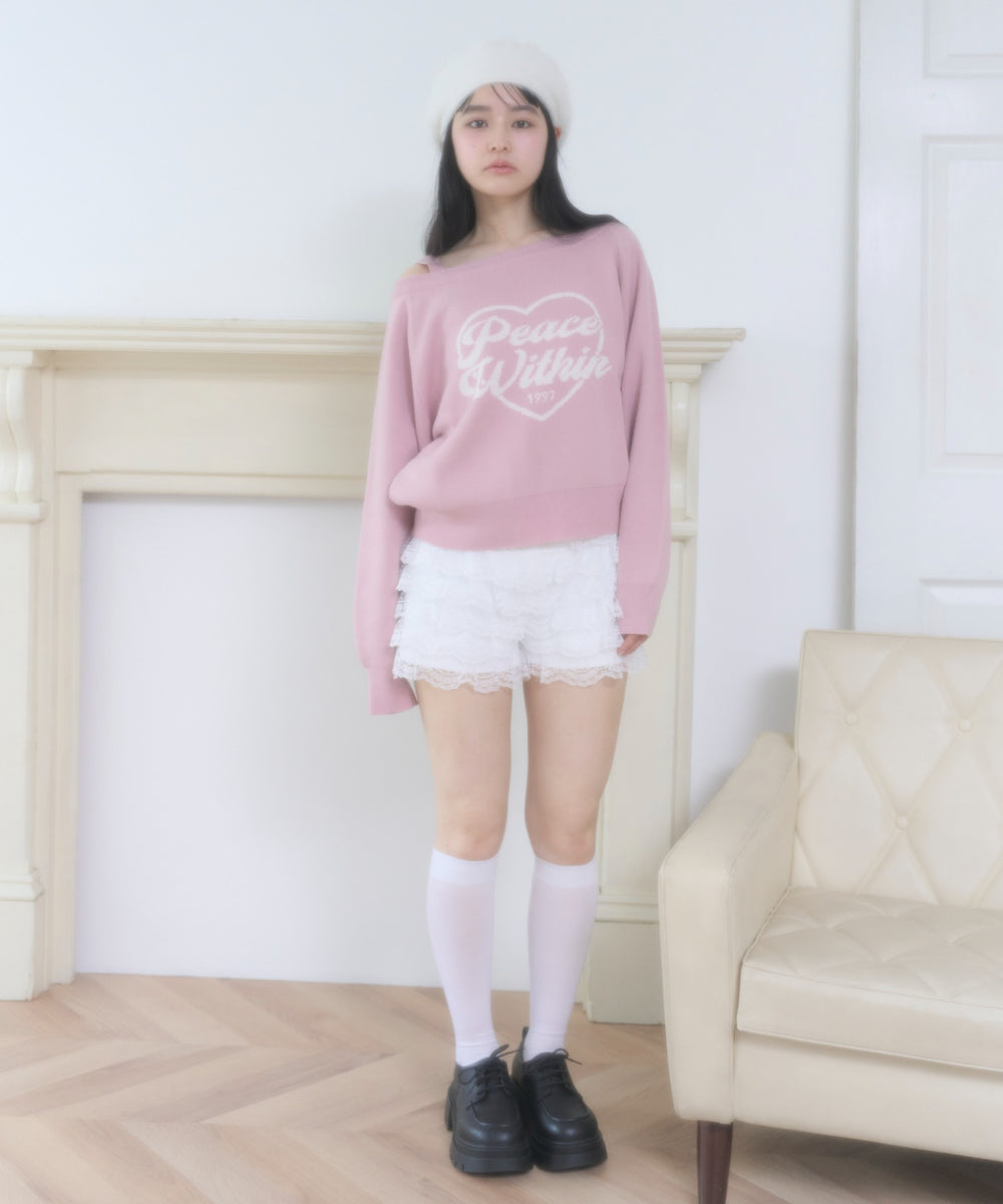 ピンク モデル：160cm F着用