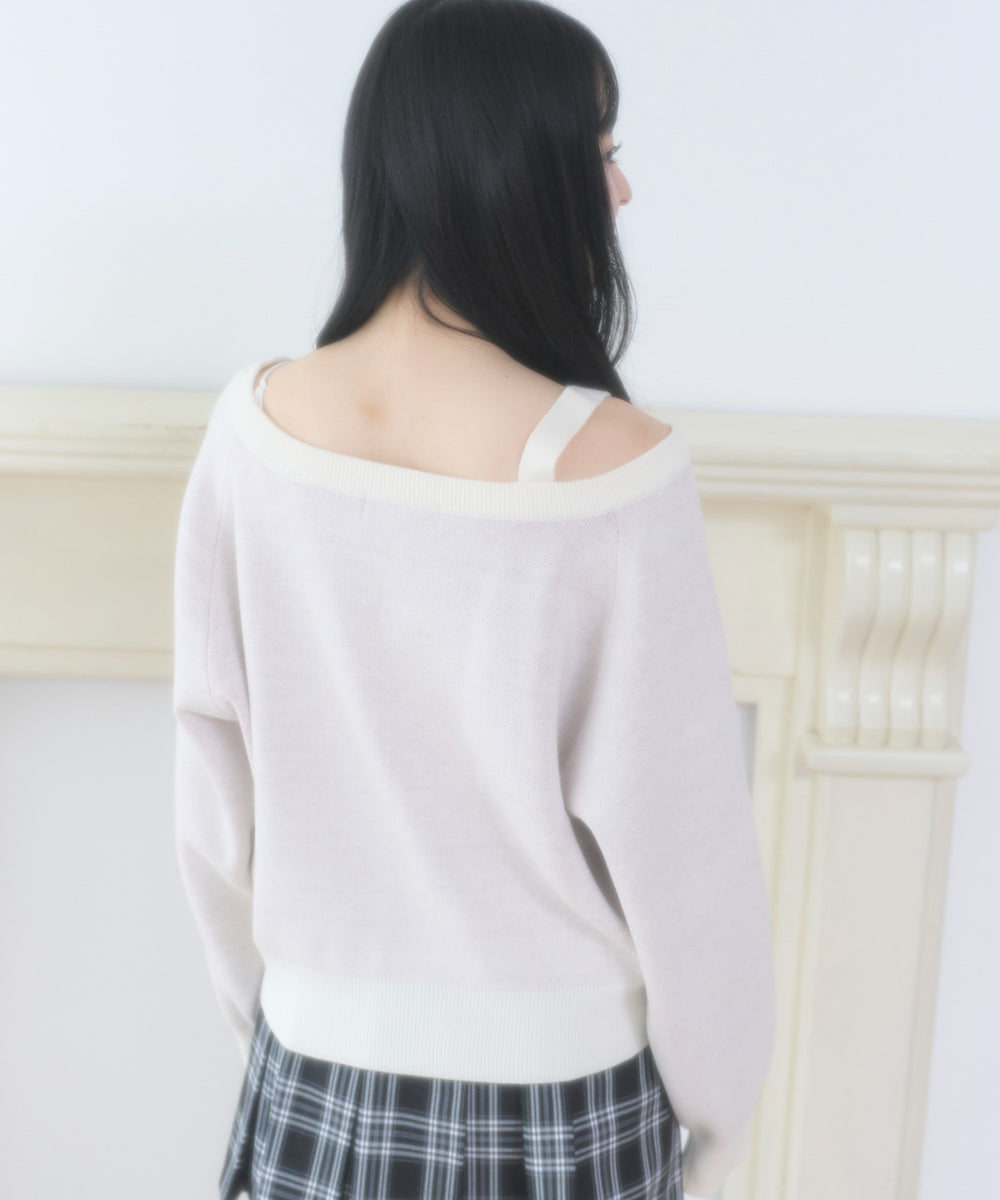 ホワイト モデル：160cm F着用