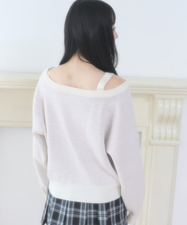 ホワイト モデル：160cm F着用