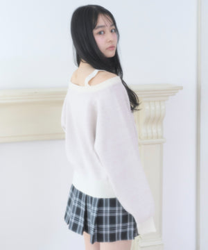 ホワイト モデル：160cm F着用