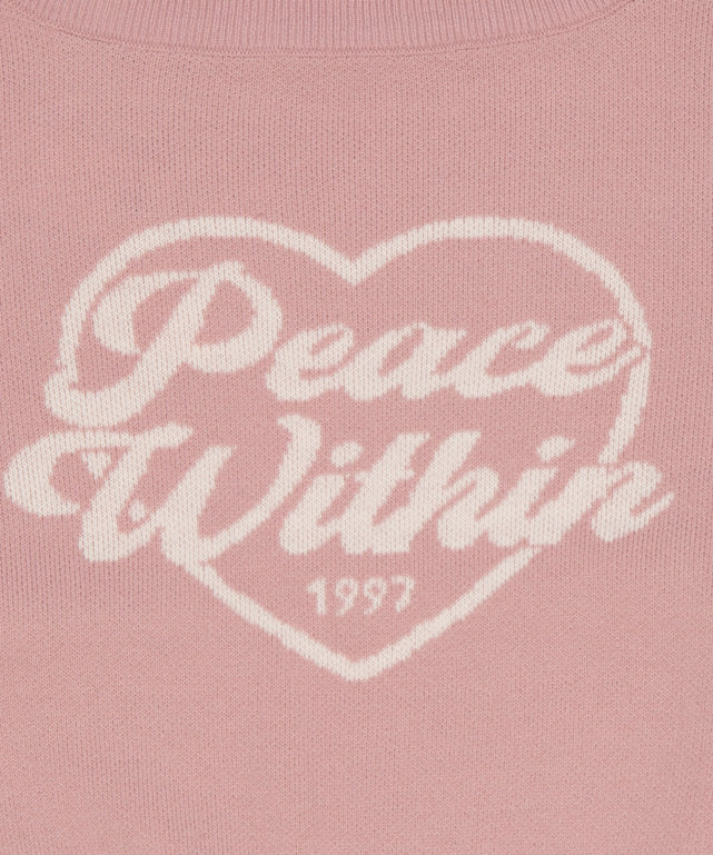 ハートワンショルニット