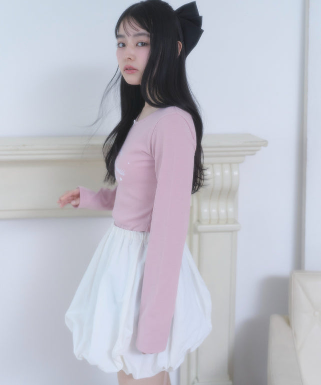 ピンク モデル：160cm F着用