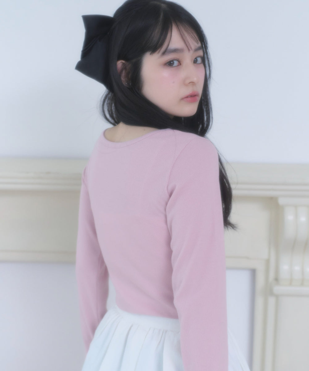 ピンク モデル：160cm F着用