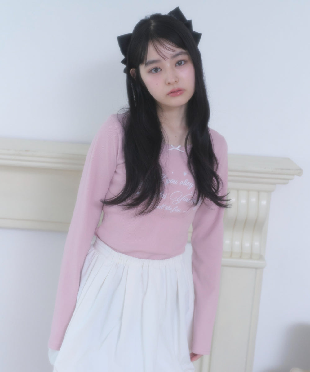 ピンク モデル：160cm F着用