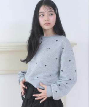 杢グレー モデル：160cm F着用