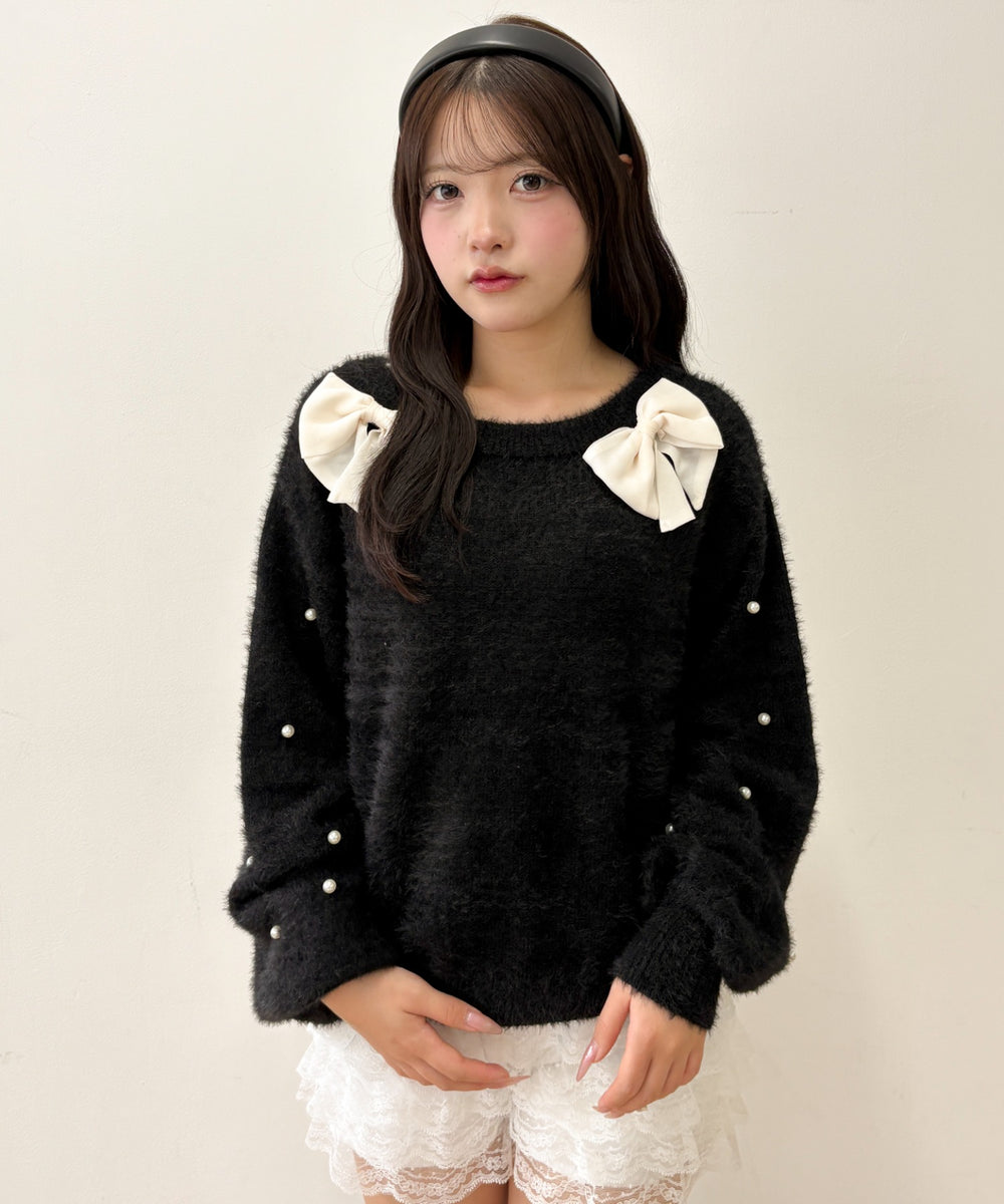 ブラック モデル：155cm F着用