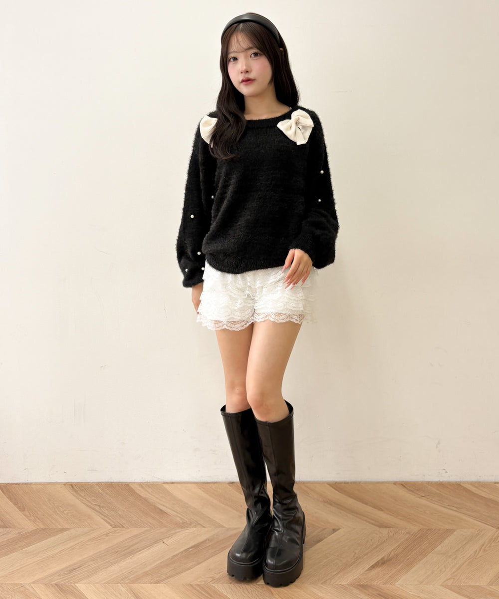 ブラック モデル：155cm F着用