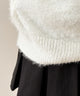パールドットリボンフェザータッチニット