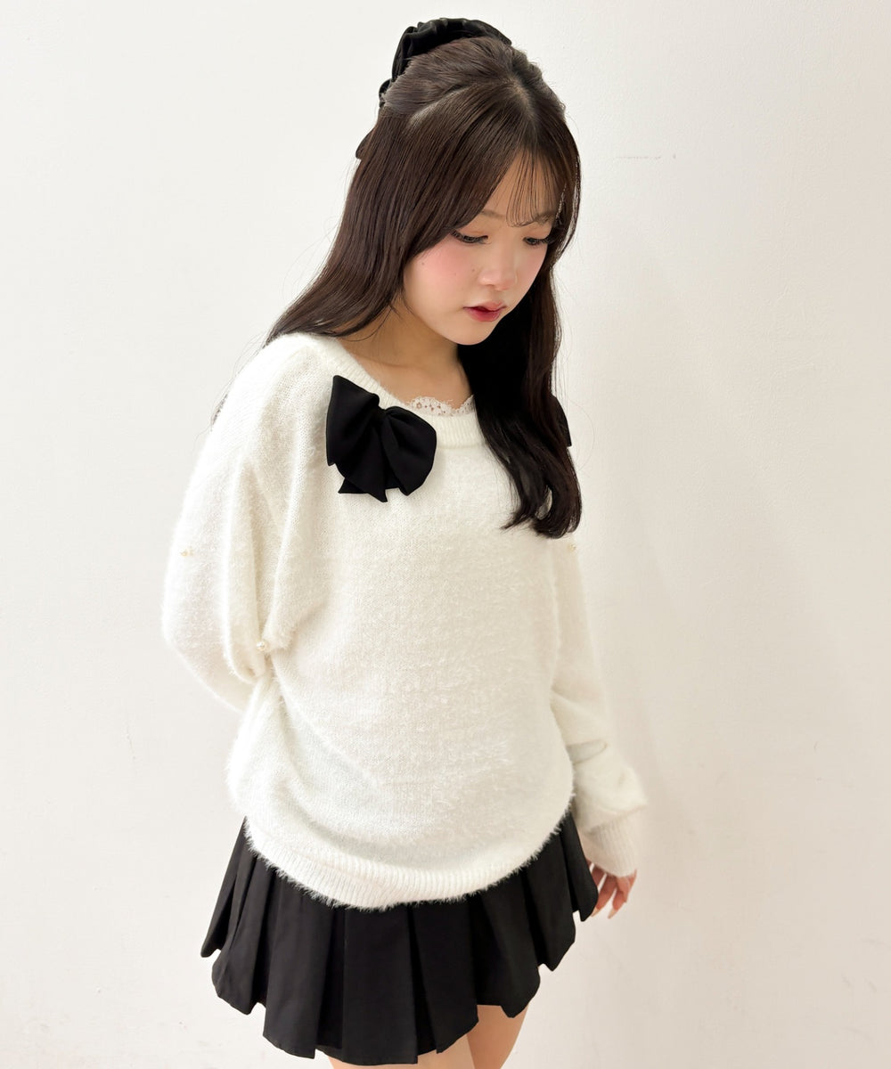 ホワイト モデル：155cm F着用