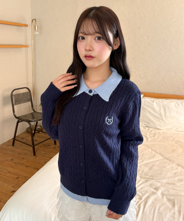 ネイビー モデル：155cm F着用