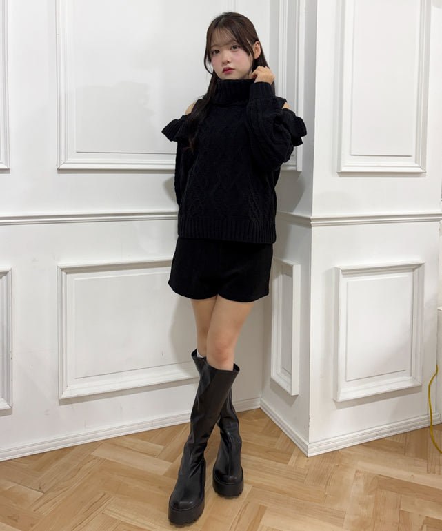 ブラック モデル：155cm F着用