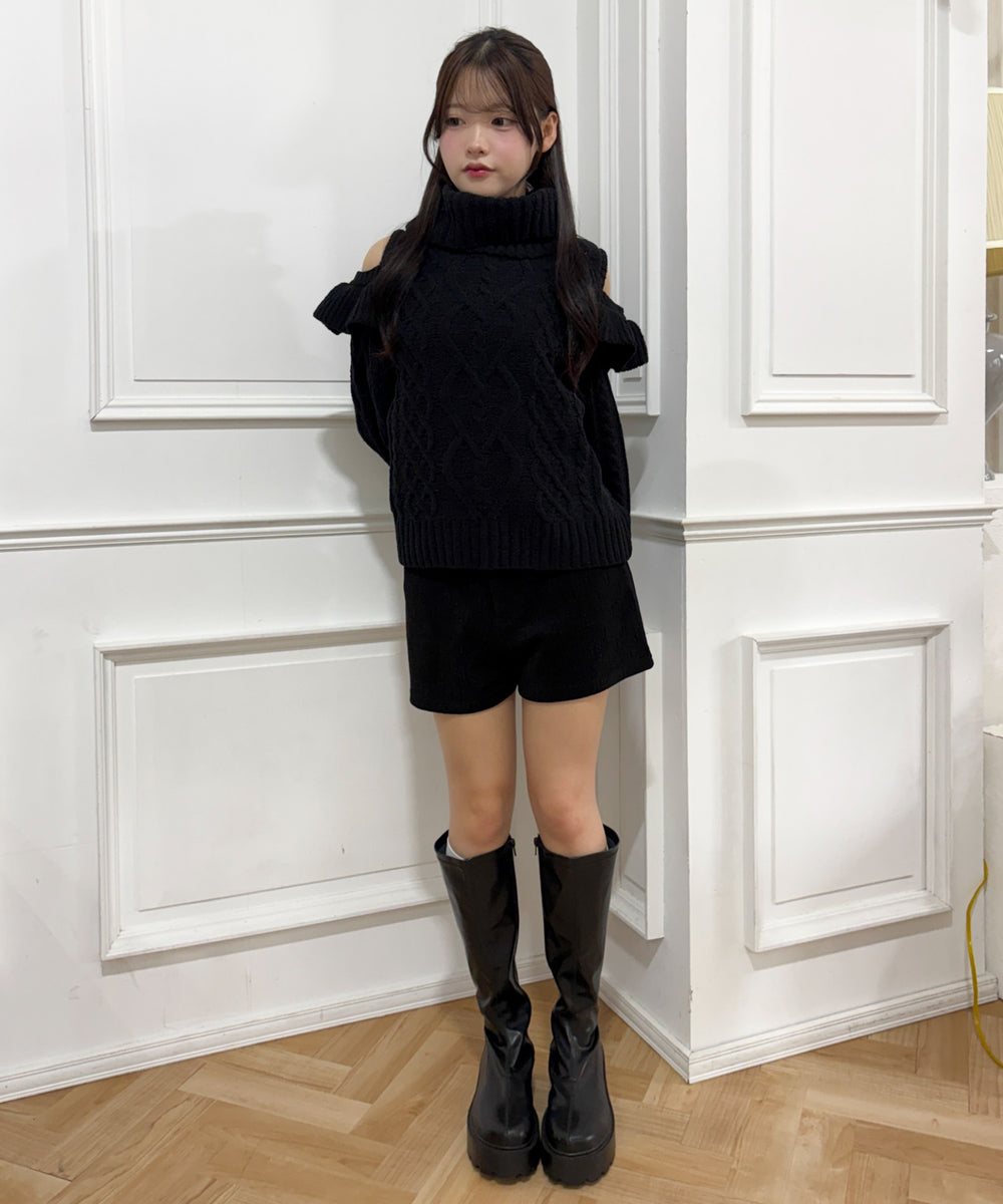 ブラック モデル：155cm F着用