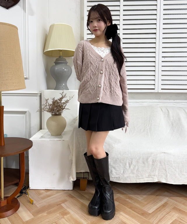 ピンク モデル：155cm F着用