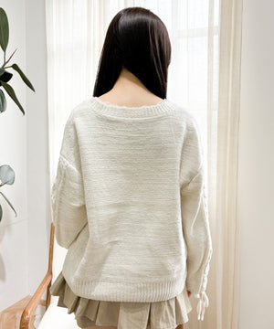 ホワイトアイボリー モデル：155cm F着用