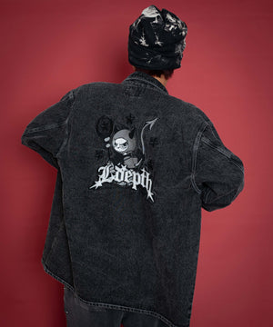 デニムブラックソノタ モデル：175cm L着用