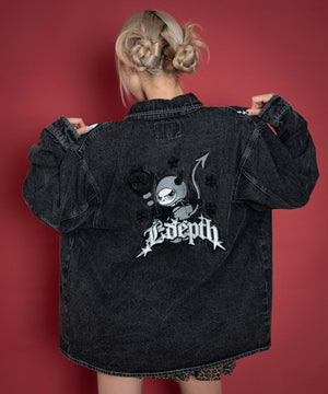 デニムブラックソノタ モデル：160cm L着用