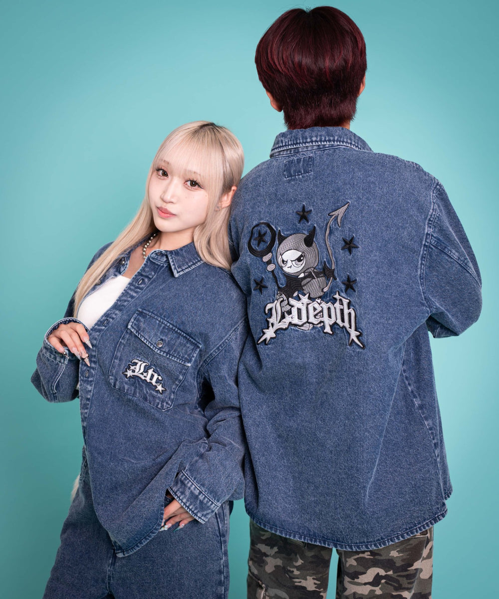 デニム中濃加工