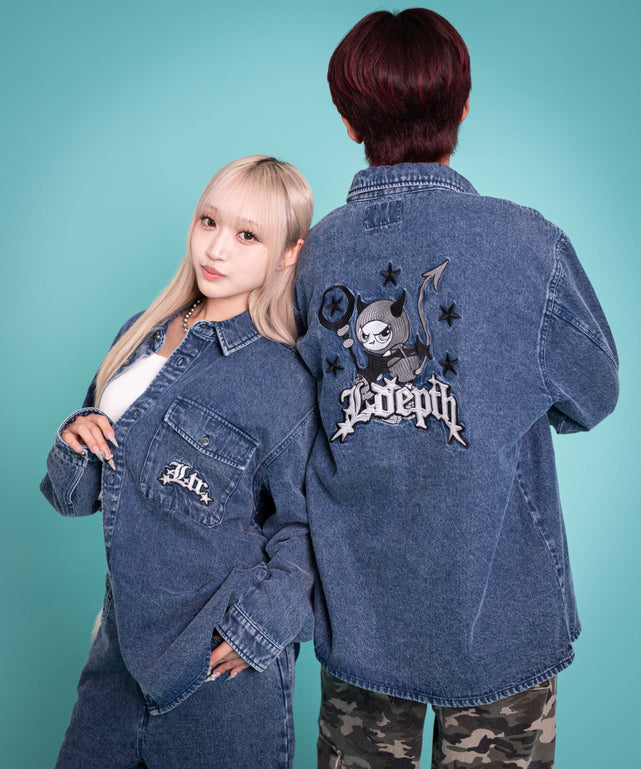 デニム中濃加工