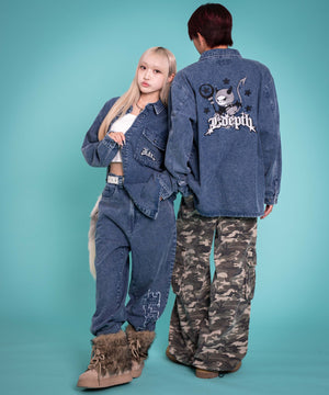 デニム中濃加工