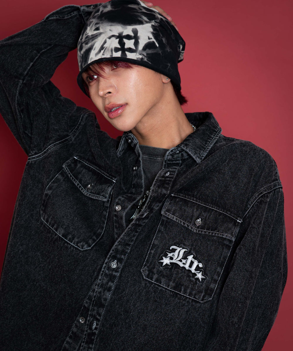 デニムブラックソノタ モデル：175cm L着用