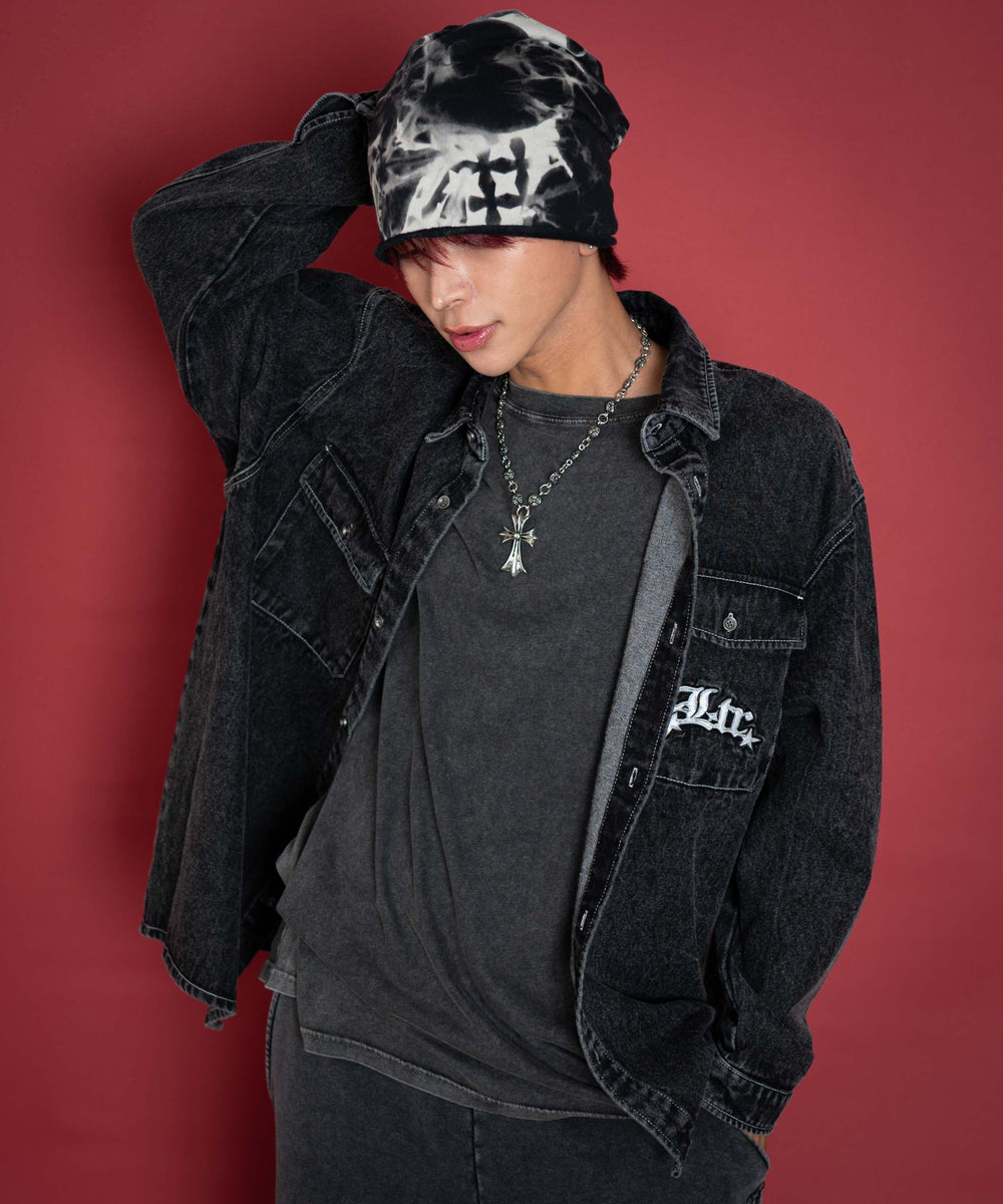 デニムブラックソノタ モデル：175cm L着用