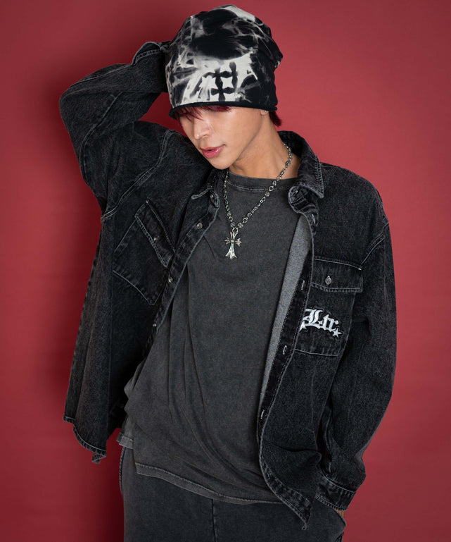 デニムブラックソノタ モデル：175cm L着用