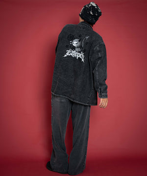 デニムブラックソノタ モデル：175cm L着用