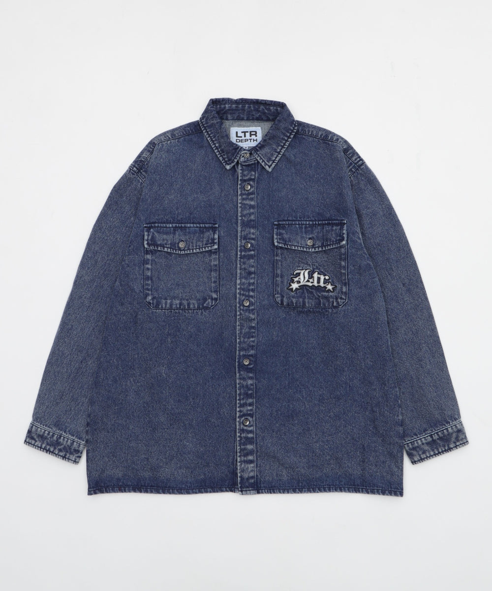 デニム中濃加工