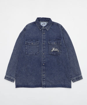 デニム中濃加工