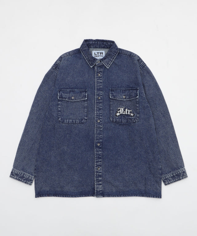 デニム中濃加工