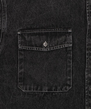 グラフィックデニムシャツ（LS）