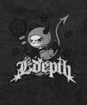 グラフィックデニムシャツ（LS）