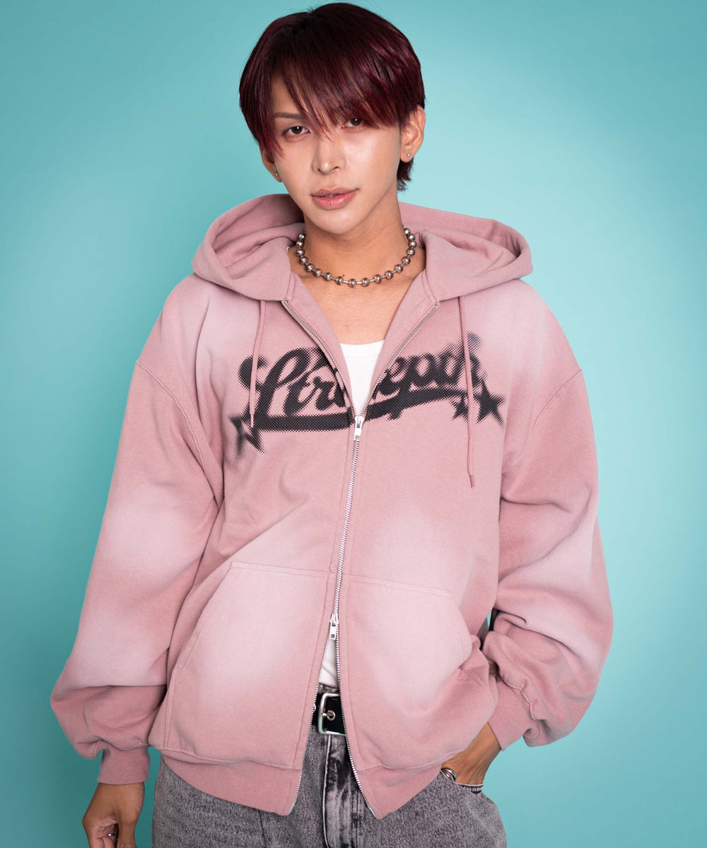 ピンク モデル：175cm L着用